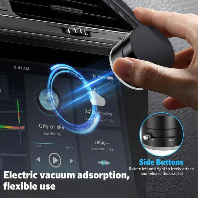 *Movaniq Magnetic Phone Holder - Compact Design for Easy Access to Your Phone