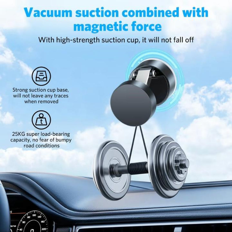 *Movaniq Magnetic Phone Holder - Compact Design for Easy Access to Your Phone