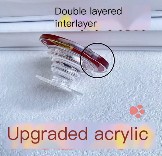 Acrylic Phone Holder with Airbag and Ring Stand